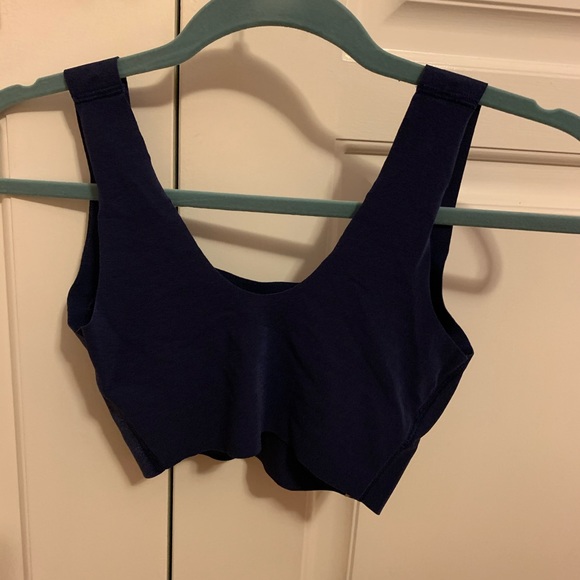 PINK bralette with flowers - Picture 3 of 3